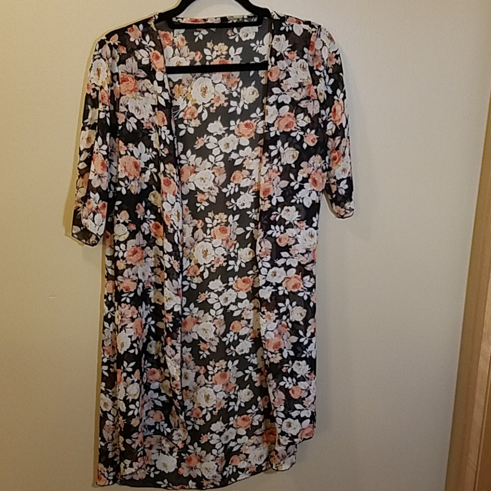 Floral kimono